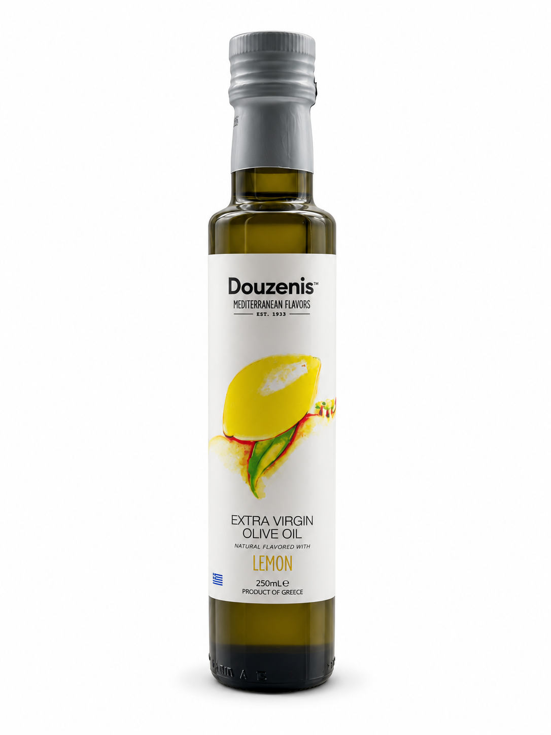 Douzenis Griechisches Extra Vergines Olivenöl Zitronenaroma 6x 250ml