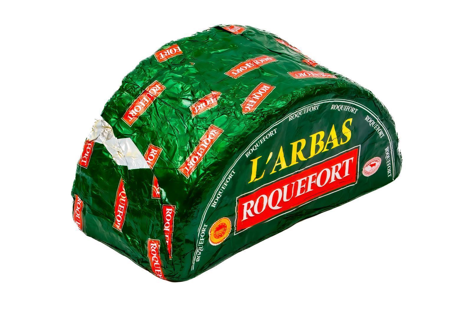 Roquefort Schafs-Käse Arbas ca. 1,4KG französischer Blau-Schimmel-Käse AOP