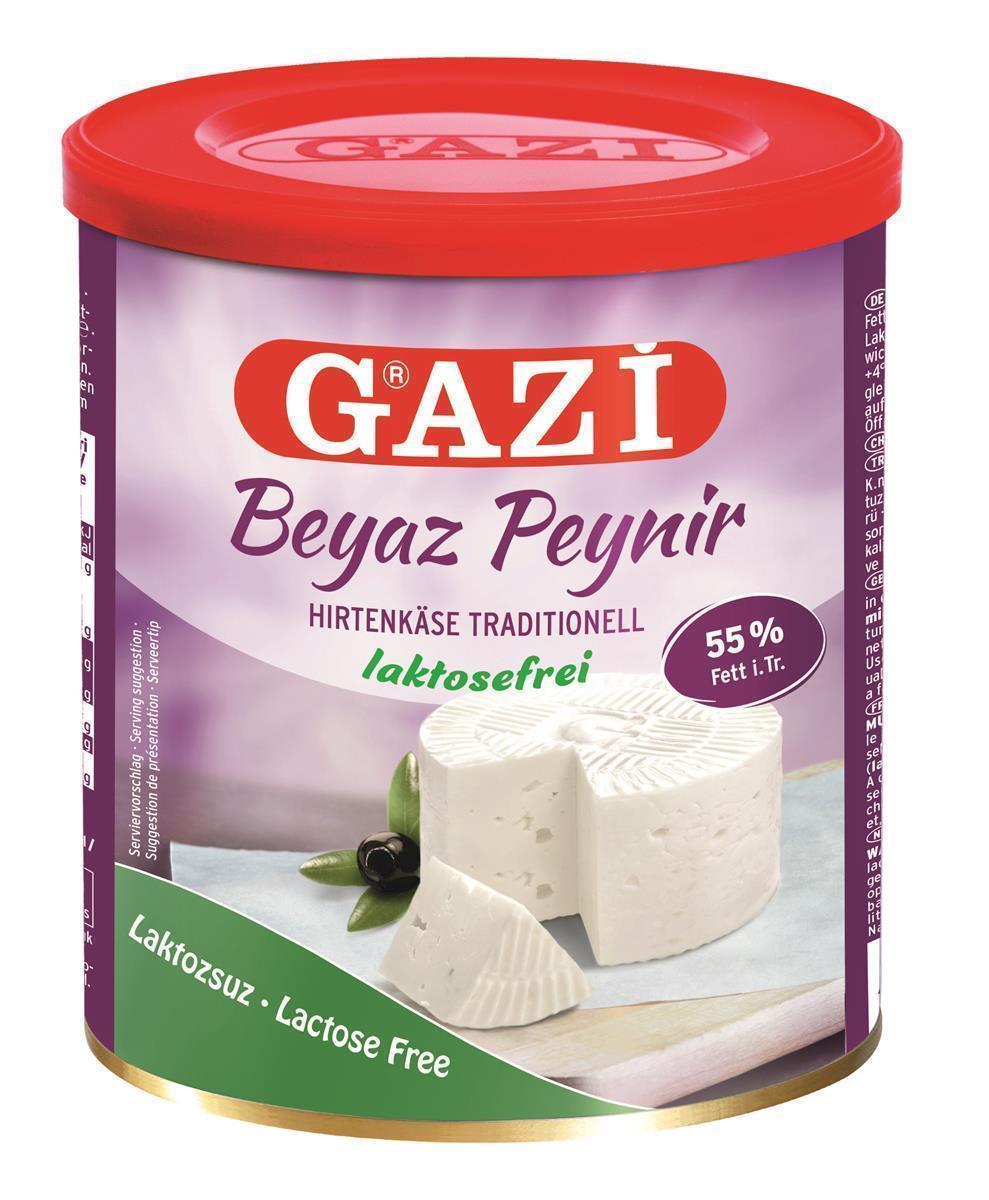 Gazi Hirtenkäse laktosefrei 6x 500g Beyaz Peynir 55% Fett i.Tr.