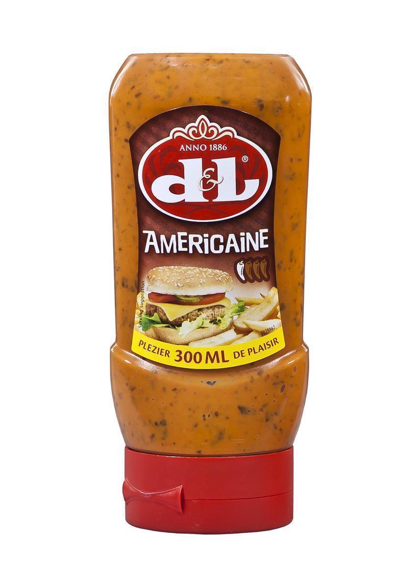 D&L Americaine Sauce 6x 300ml leicht scharfe Sauce