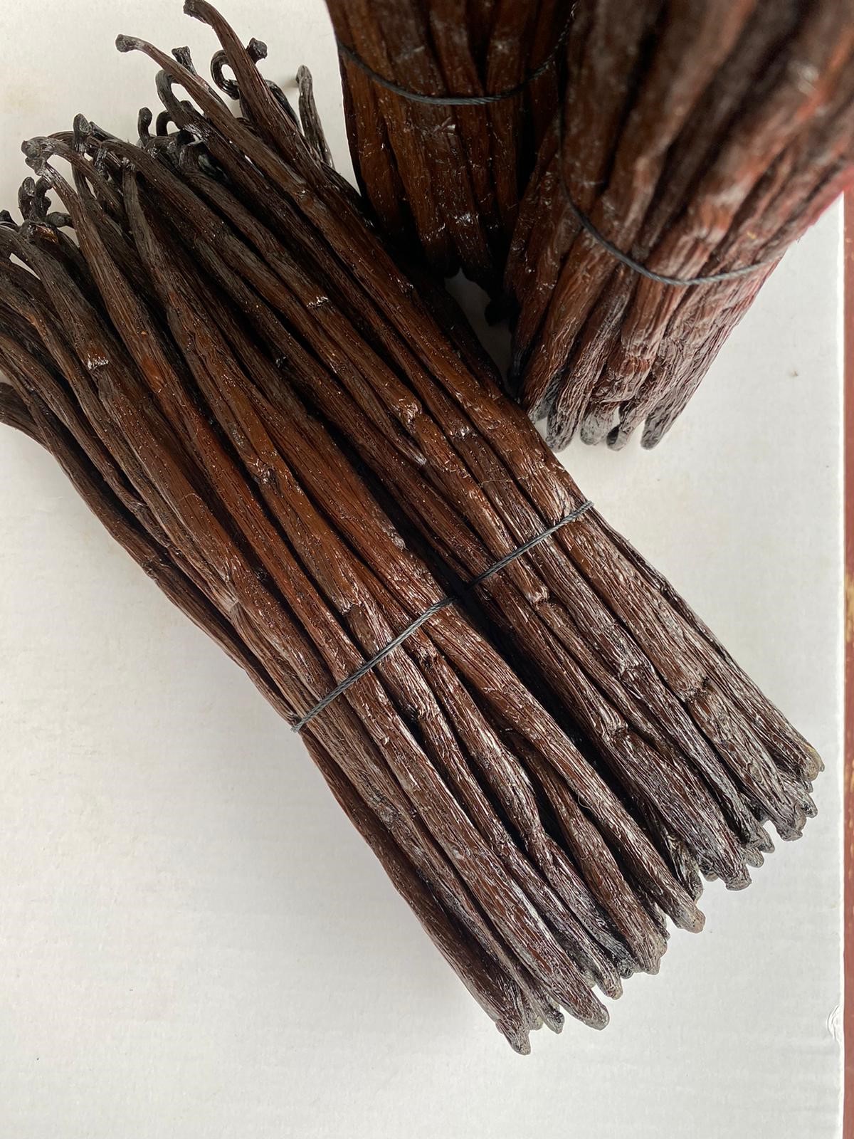 Hymor Bourbon Vanille 100g Vanilleschoten Madagaskar 16-18cm neue Ernte