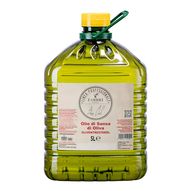 Fabbri Lucca Olivenöl 4x 5 Liter Oliventresteröl Olio di Sansa Italien Toskana