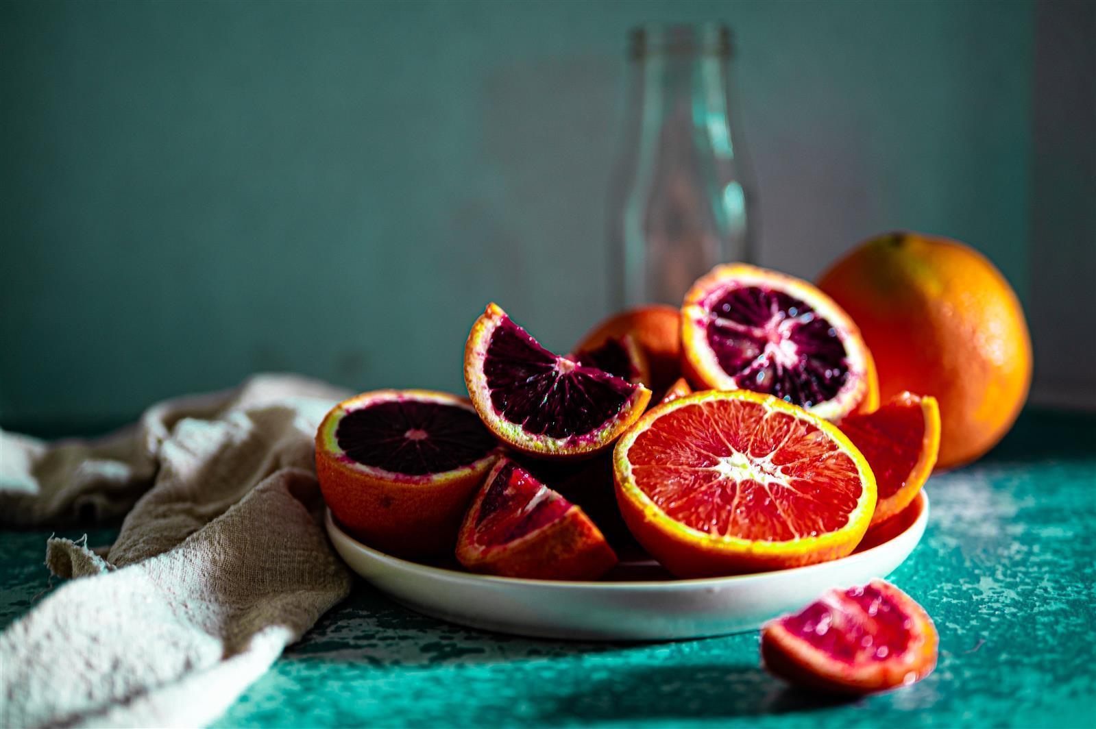 Caramanfruit Blutorangen-Püree 1kg Blutorange Frucht-Püree Sizilien