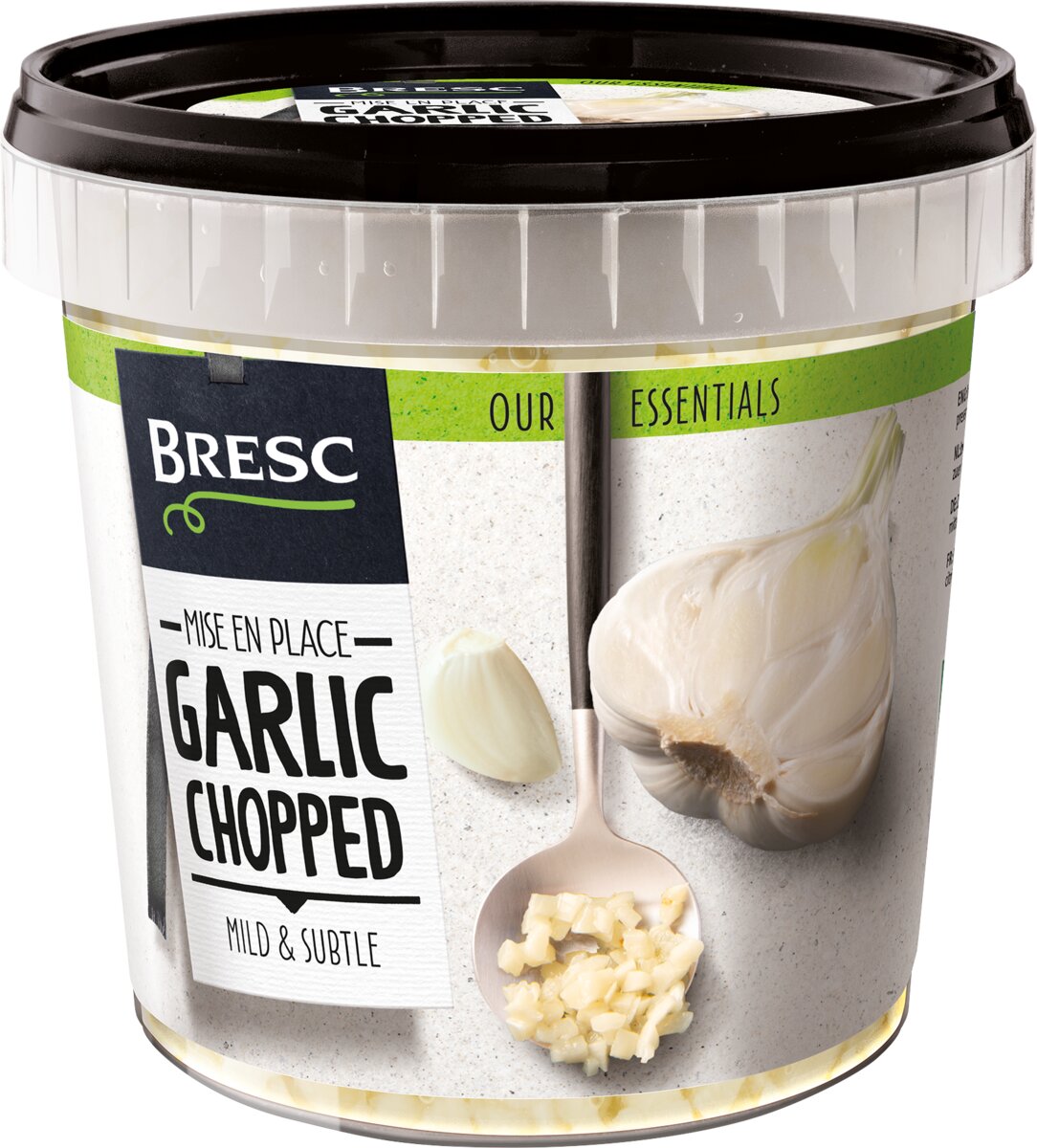 Bresc Knoblauch gehackt 6x 1kg junger Knoblauch in Öl