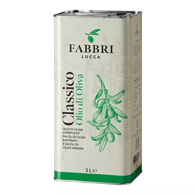 Fabbri Lucca Olivenöl 4x 5 Liter raffiniertes natives Ölivenöl Italien Toskana