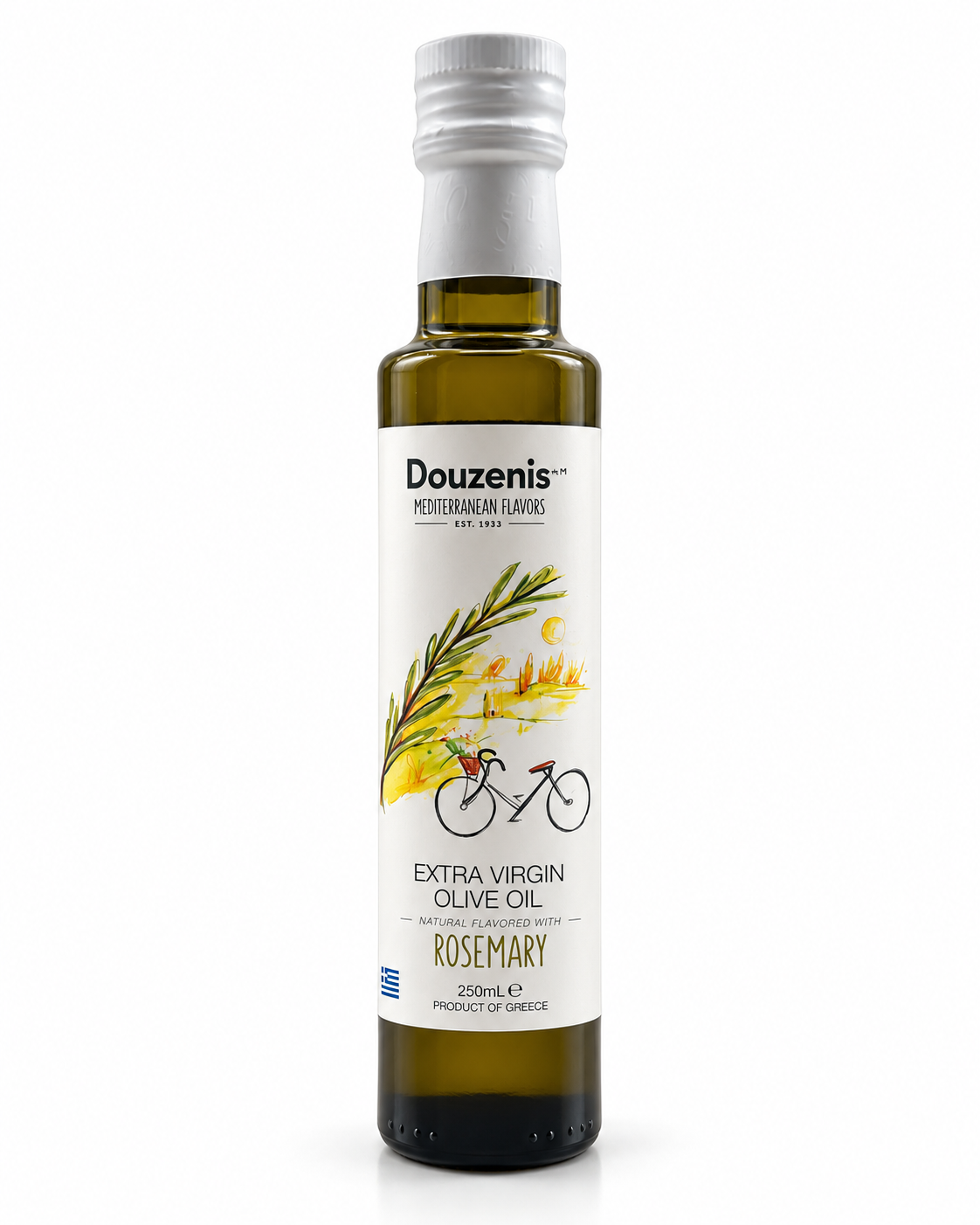 Douzenis Griechisches Extra Vergines Olivenöl Rosmarinaroma 1x 250ml