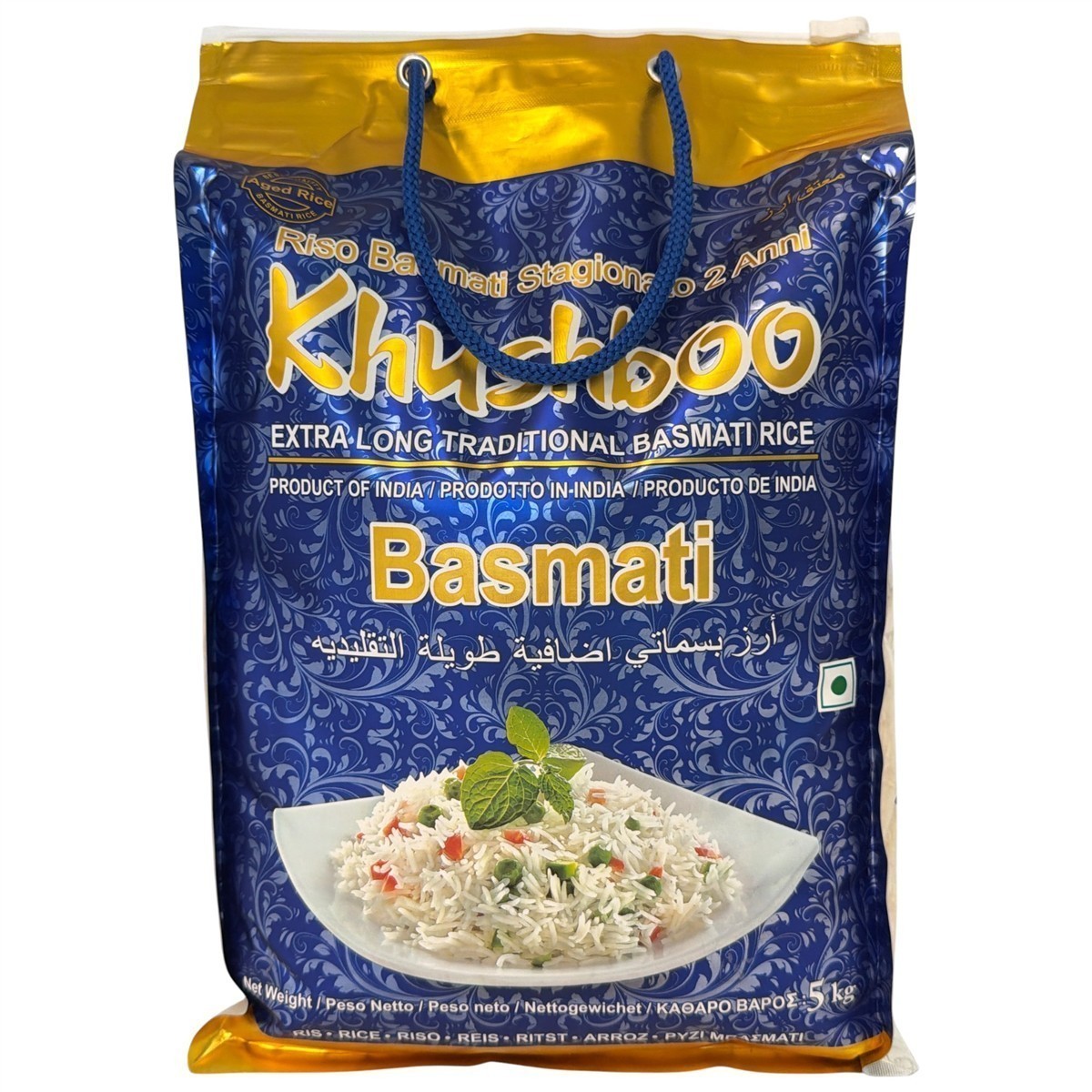 Khushboo extra langer traditioneller Basmati Reis 4x 5kg aus Indien