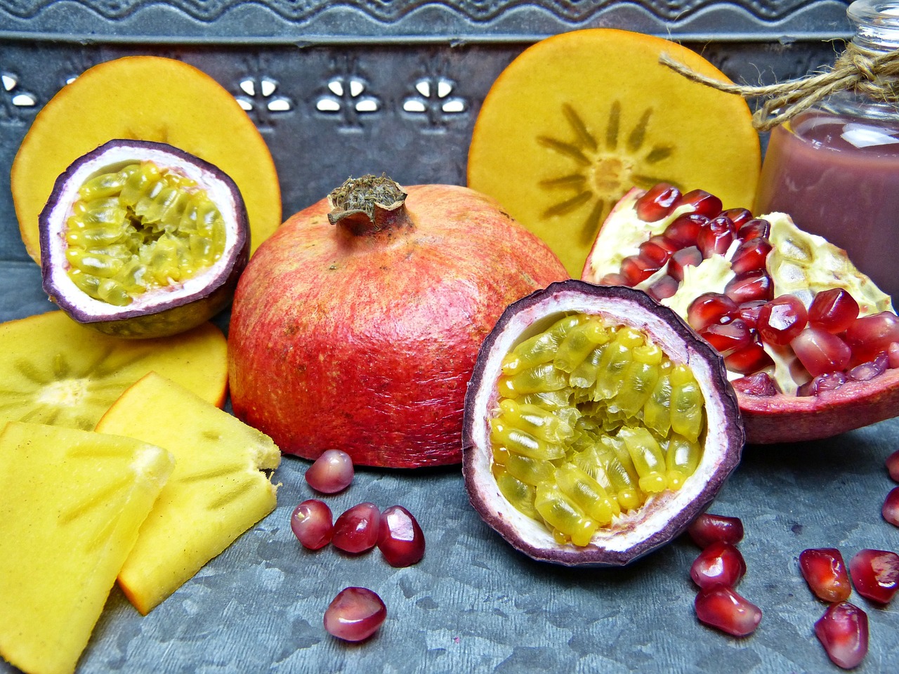 Caramanfruit Passionsfrucht-Püree 8x 1kg exotisches Maracuja Frucht-Püree