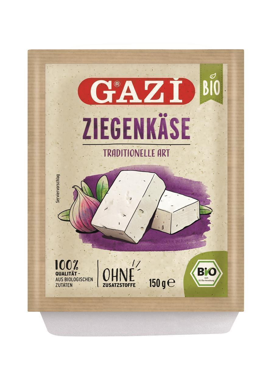 Gazi BIO Ziegenkäse traditionelle Art 135g 50% Fett i.Tr. Griechenland