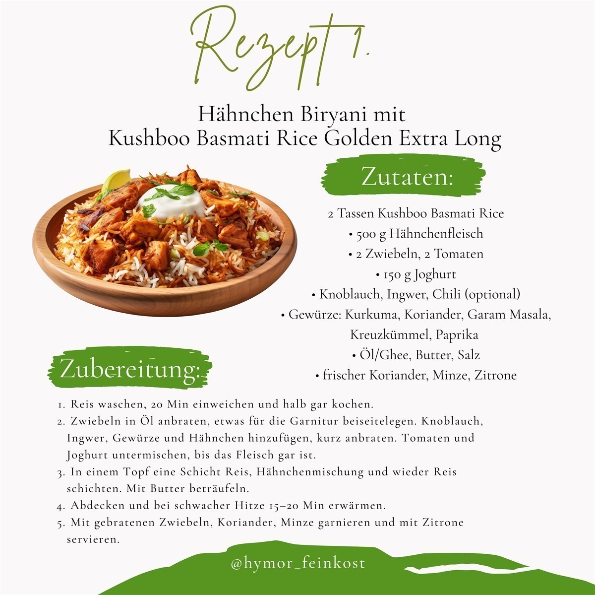 Khushboo Gold Premium 1121 Basmati Reis 4x 5kg Indischer Duftreis