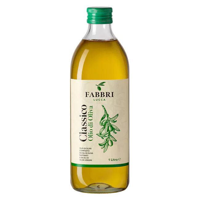 Fabbri Lucca Valdoro Olivenöl 5x 1 Liter raffiniertes natives Öl Italien Toskana