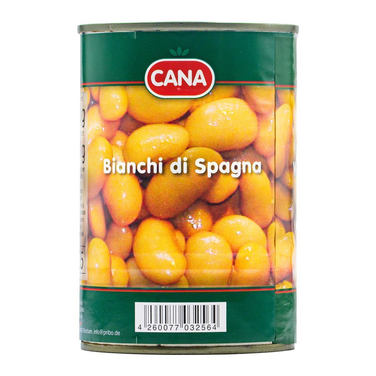 Cana Bianchi di Spagna 6x 400g Dose weiße Riesenbohnen