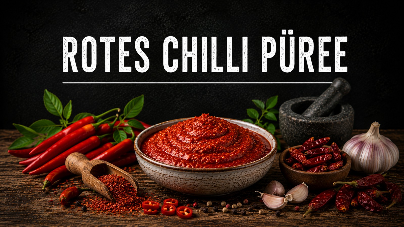 Rotes Chili-Püree