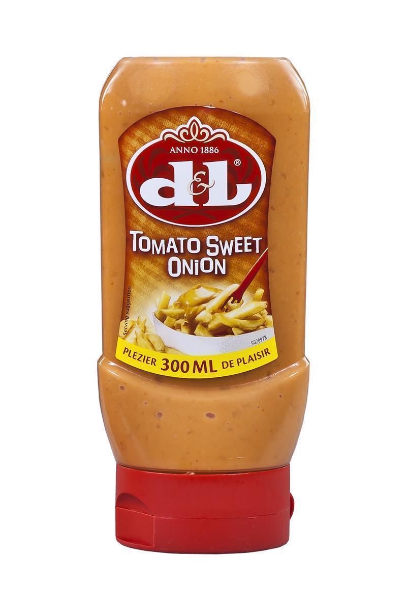 D&L Tomato Sweet Onion Sauce 6x 300ml Tomaten-Zwiebel Soße