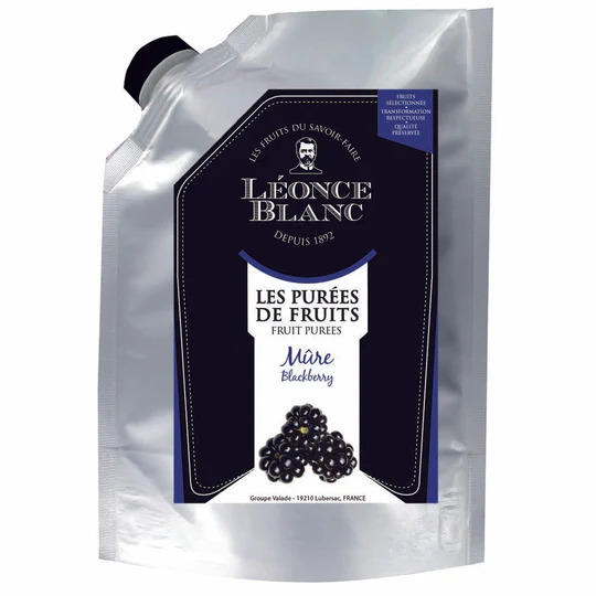 Leonce Blanc Brombeeren Frucht-Püree 8x 1kg fruchtiges Beeren-Püree 